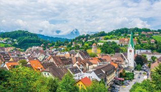 Blick auf Feldkirch © dudlajzov - stock.adobe.com